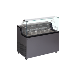 Vitrine pour glace en bac MIRABELLA 6 - TEFCOLD - 20326