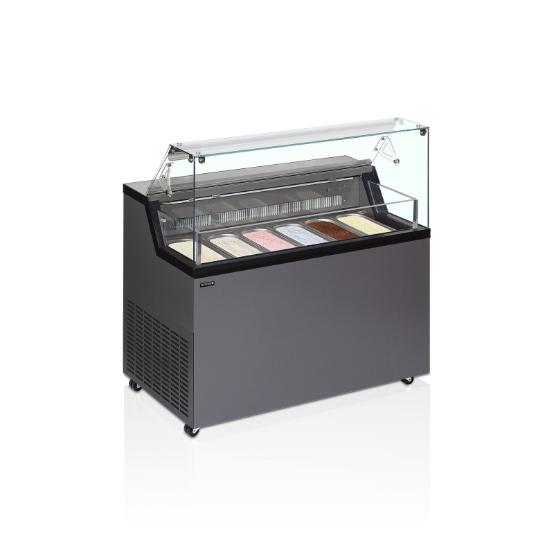Vitrine pour glace en bac MIRABELLA 6 - TEFCOLD - 20326