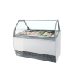 Vitrine ventil&eacute;e pour glace en bac MILLENNIUM LX16 - TEFCOLD - 20331