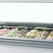 Vitrine ventil&eacute;e pour glace en bac MILLENNIUM LX16 - TEFCOLD - 20331