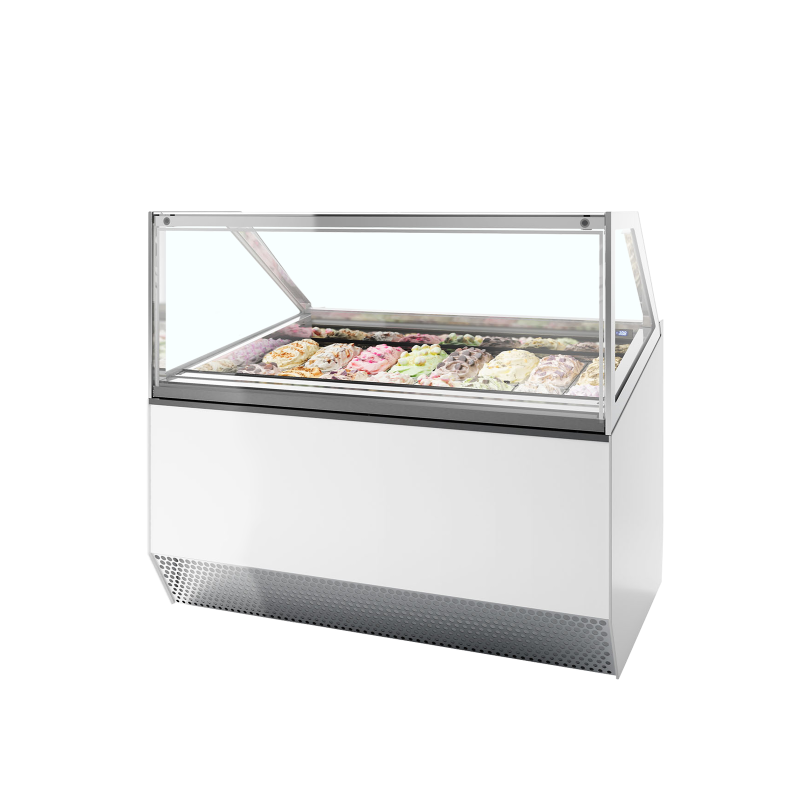 Vitrine ventil&eacute;e pour glace en bac MILLENNIUM ST16 - TEFCOLD - 20335