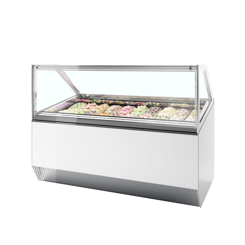Vitrine ventil&eacute;e pour glace en bac MILLENNIUM ST20 - TEFCOLD - 20337