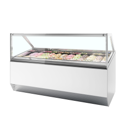 Vitrine ventil&eacute;e pour glace en bac MILLENNIUM ST24 - TEFCOLD - 20338