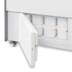 Vitrine ventil&eacute;e pour glace en bac BERMUDA VIEW RV10 - TEFCOLD - 20357