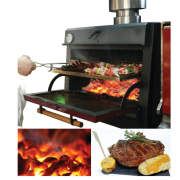 Houtskoolgrill CBQ-060/BK - Diamant