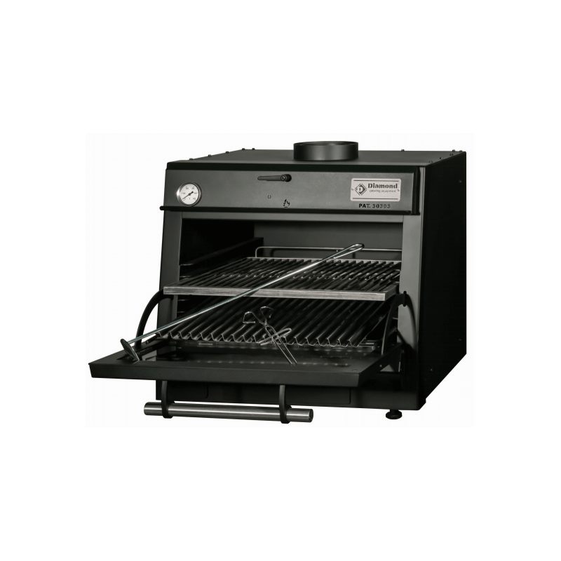 Four barbecue &agrave; charbon CBQ-060/BK - Diamond