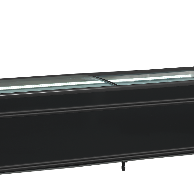 R&eacute;frig&eacute;rateur / cong&eacute;lateur de supermarch&eacute; noir SFI250B-CF VS - TEFCOLD - 41064