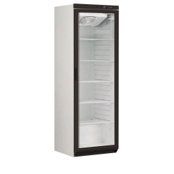 Vitrine ventil&eacute;e n&eacute;gative cadre porte noir DV40ZWART - TEFCOLD - 50161