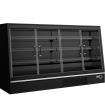 Vitrine r&eacute;frig&eacute;r&eacute;e pour supermarch&eacute; Galaxy+ GPL26FGD Black - TEFCOLD - 48033