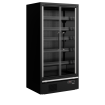 Vitrine r&eacute;frig&eacute;r&eacute;e pour supermarch&eacute; Galaxy+ GP10FGD Black - TEFCOLD - 43813