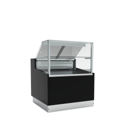 Comptoir r&eacute;frig&eacute;r&eacute; statique noir BRABANT 100B - TEFCOLD - 52083