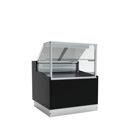 Comptoir r&eacute;frig&eacute;r&eacute; statique noir BRABANT 100B - TEFCOLD - 52083