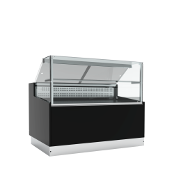 Comptoir r&eacute;frig&eacute;r&eacute; statique noir BRABANT 150B - TEFCOLD - 52085