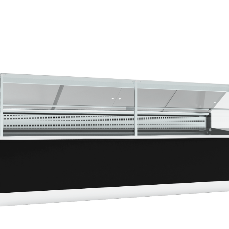 Comptoir r&eacute;frig&eacute;r&eacute; statique noir BRABANT 300B - TEFCOLD - 52091