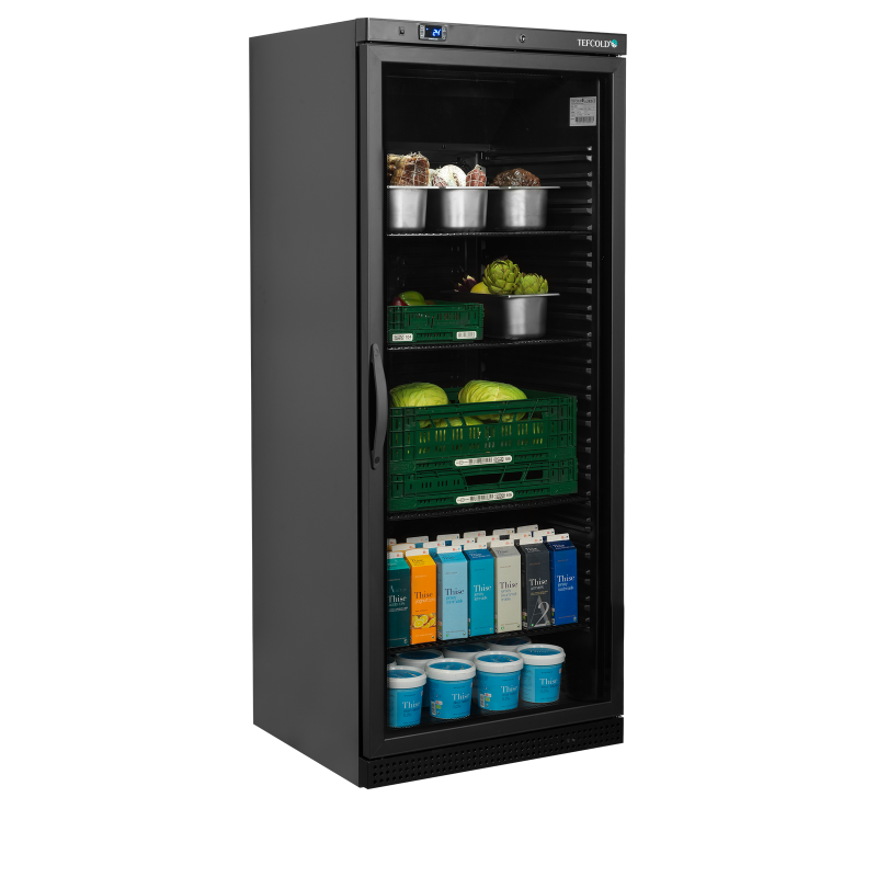 Koelkast met glazen deur GN2/1 UR600BG - TEFCOLD - 53933