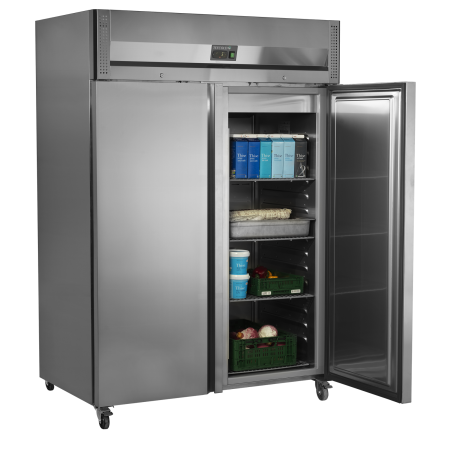 R&eacute;frig&eacute;rateur vertical GN2/1 RK1420X1 - TEFCOLD - 54303