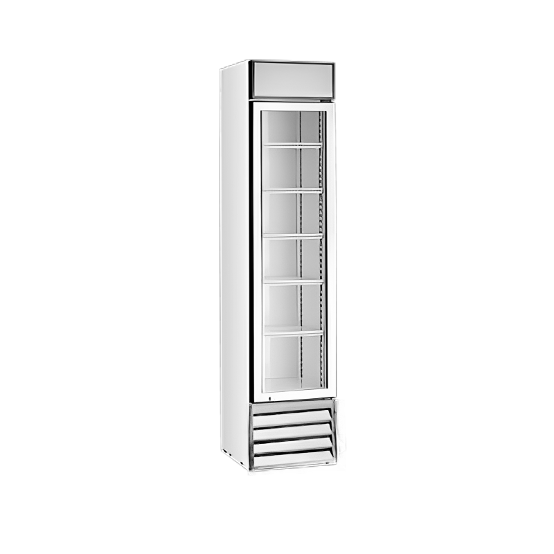 Verticale koelvitrine small glazen deur ARV165 - TEFCOLD - 54747