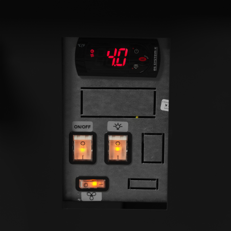 Vitrine r&eacute;frig&eacute;r&eacute;e SOCB12582B - TEFCOLD - 55476