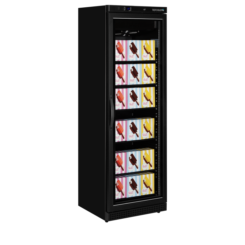 Staande vitrinevriezers UF400VGB - TEFCOLD - 55787