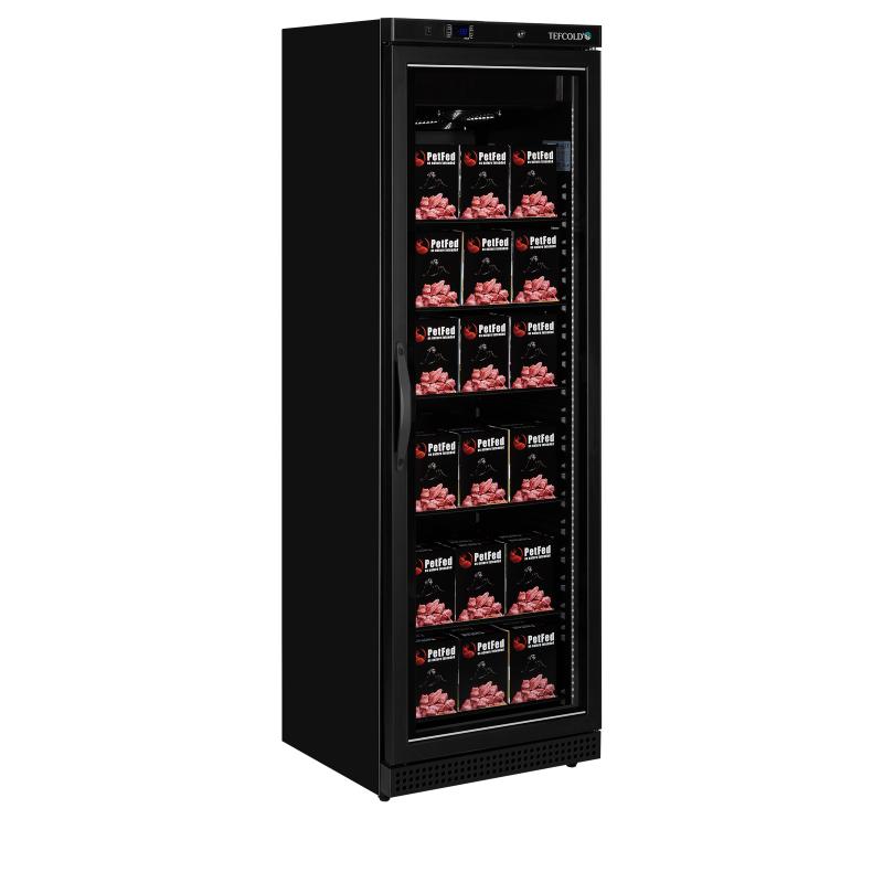 Staande vitrinevriezers UF400VGB - TEFCOLD - 55787