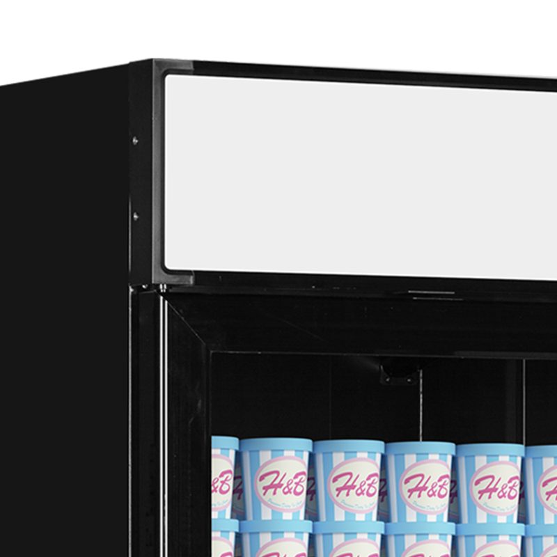 Cong&eacute;lateurs verticaux de vitrine LGF5000B - TEFCOLD - 56022