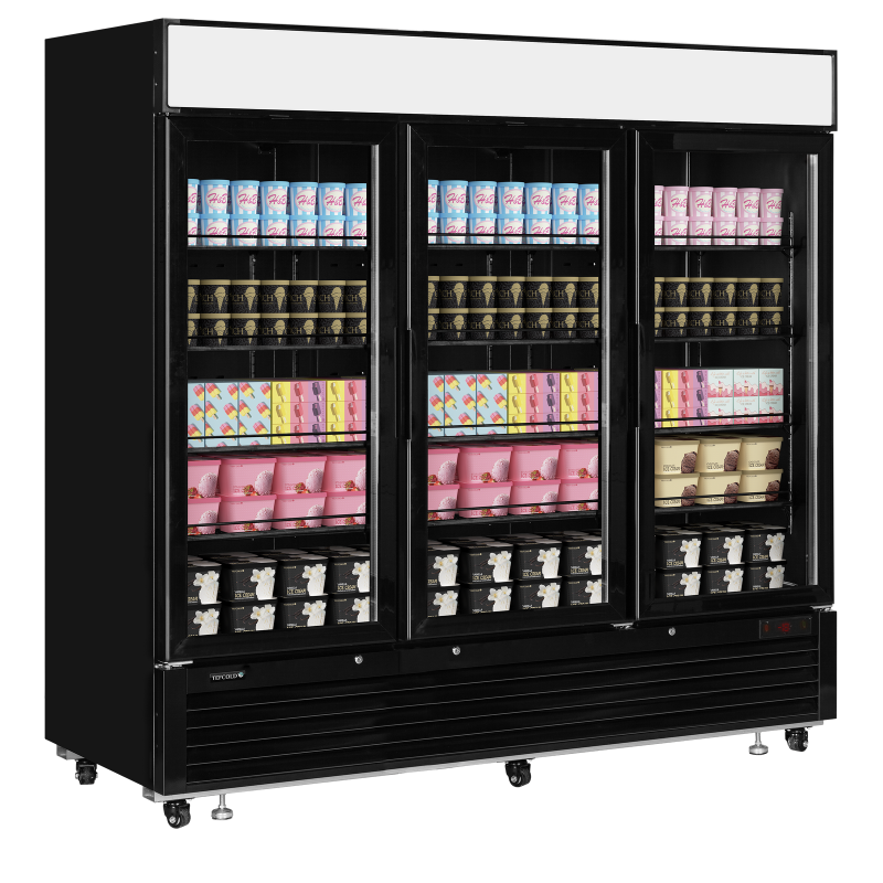 Staande vitrinevriezers LGF7500B - TEFCOLD - 56023