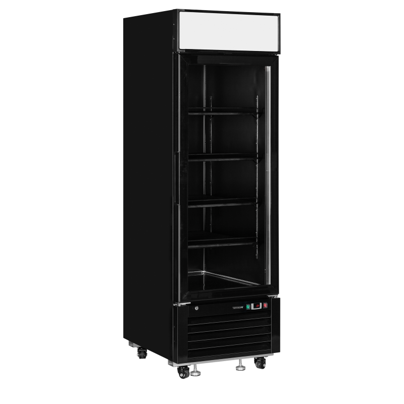 Koelkast met glazen deur LGC2500B - TEFCOLD - 56024