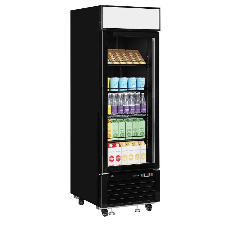 Koelkast met glazen deur LGC2500B - TEFCOLD - 56024
