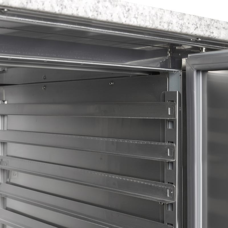 Table &agrave; pizza avec module pour garniture PT1300 + GVC38-200 - TEFCOLD - 67416