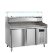 Table &agrave; pizza avec module pour garniture PT1200 + GVC38-150 - TEFCOLD - 67417