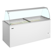 Cong&eacute;lateur de cr&egrave;me glac&eacute;e IDA600-W1+ - TEFCOLD - 67573