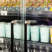 Vitrine r&eacute;frig&eacute;r&eacute;e pour supermarch&eacute; Galaxy+ GP14FGD Maxi Black - TEFCOLD - 48099