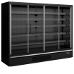 Vitrine r&eacute;frig&eacute;r&eacute;e pour supermarch&eacute; Galaxy+ GP26FGD Maxi Black - TEFCOLD - 48113