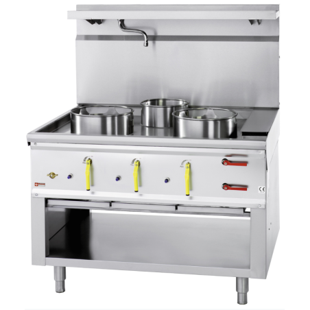 Wok met watergordijn CHINA/3L - Diamant