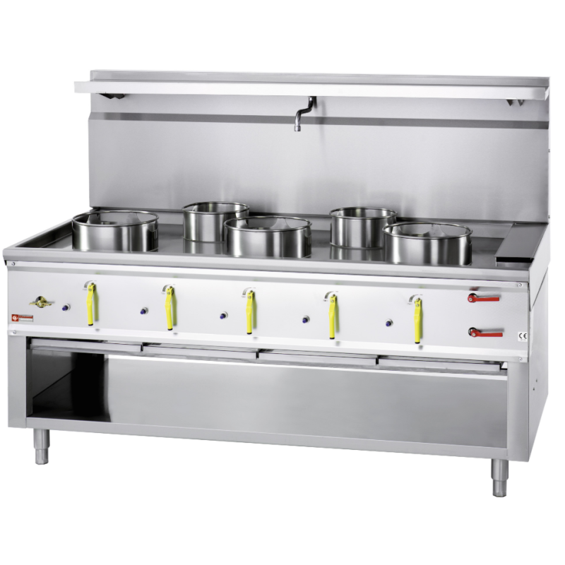 Wok met watergordijn CHINA/3L - Diamant