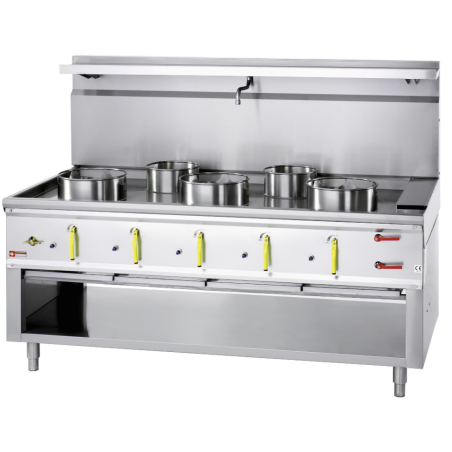 Wok met watergordijn CHINA/3L - Diamant