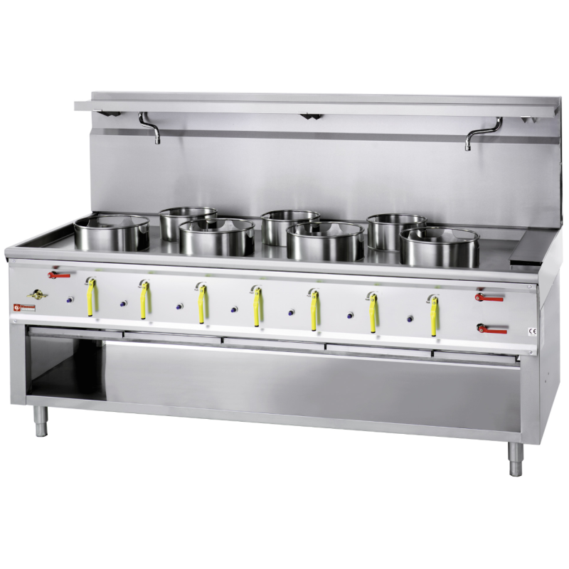 Wok met watergordijn CHINA/3L - Diamant