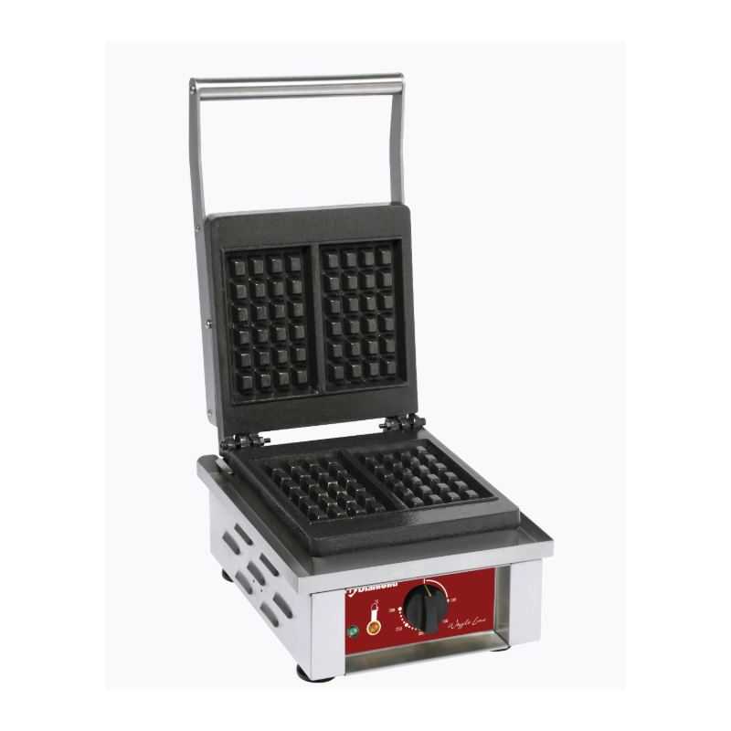 Elektrisch wafelijzer "kurk type 4x6" - GL-4X6/N - Diamant
