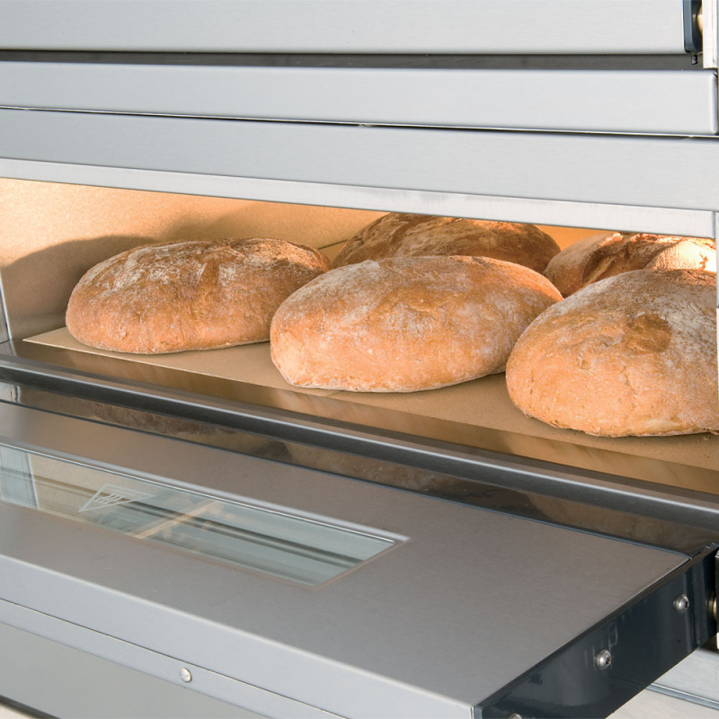 Modulaire elektrische oven 3 platen, capaciteit 3x 600x400 mm, Touch Screen - Diamond - FT3M-18T