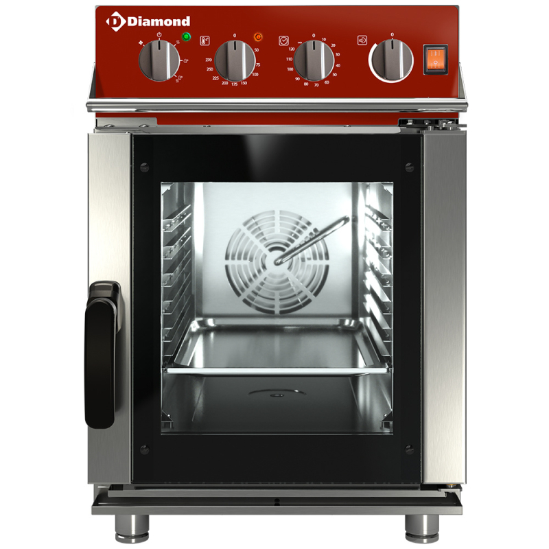 Combinatie stoomoven/convectie, 6x GN1/1 mechanisch - Diamond - FVS6-411/CMC