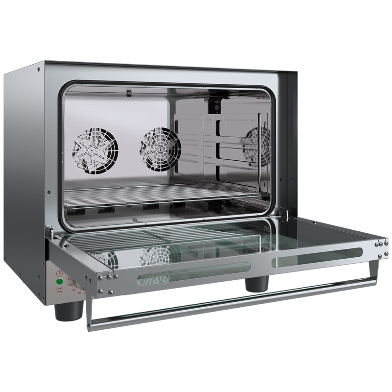 Convectieoven, elektrisch, 4x GN1/1 + handmatige bevochtiging - Diamond - WR-4X11-HU