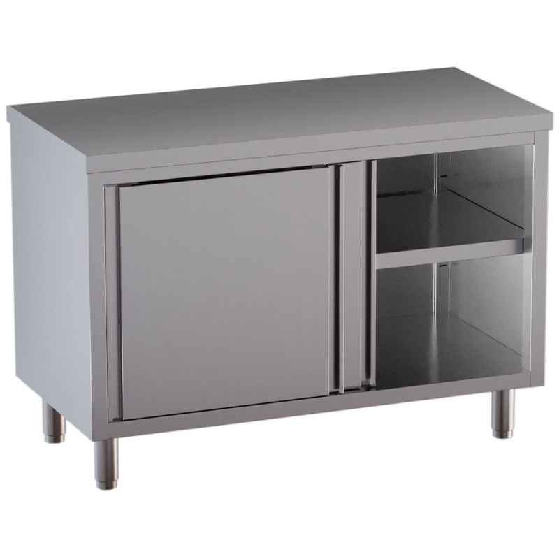 Tafel op kast neutraal, schuifdeuren - Diamond - TA167-SA5