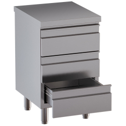 Table sur armoire avec 3...