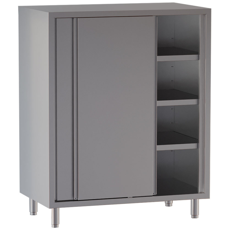 Hoge kast, schuifdeuren - Diamond - AR166V1-SH6