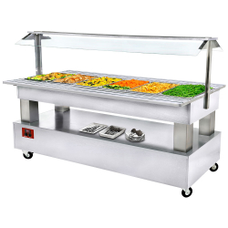 Buffet chauffant, bain...