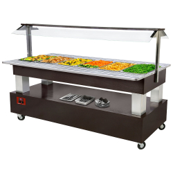 Buffet chauffant, bain...