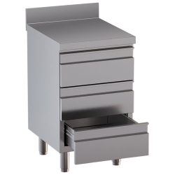Table sur armoire avec 3...
