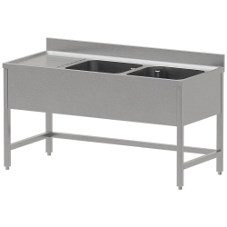 Plonge inox ECO 2 cuves...