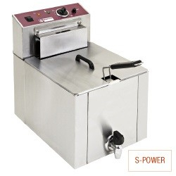 Elektrische tafelmodel friteuse - S-POWER - 12 liter friteuse lijn - F12TR/SP by Diamond