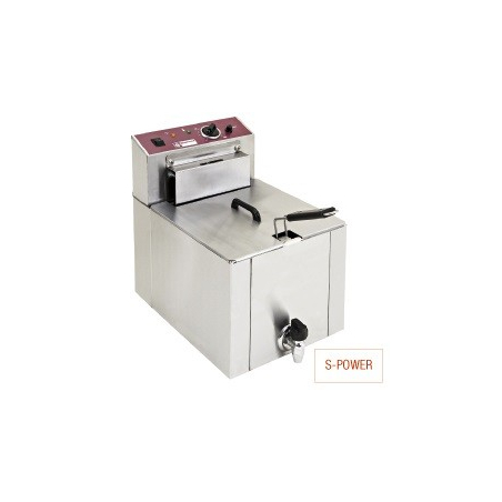 Elektrische tafelmodel friteuse - S-POWER - 12 liter friteuse lijn - F12TR/SP by Diamond